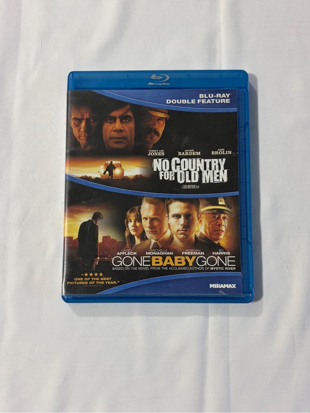 No Country For Old Men & Gone Baby Gone Blu-Ray Double Feature (1) Blu-Ray Disc